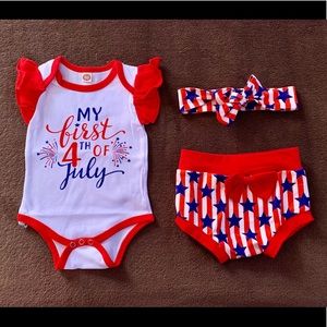 My First 4th of July Outfit